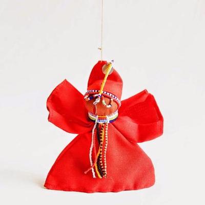 MAASAI PEACE ANGEL ORNAMENT