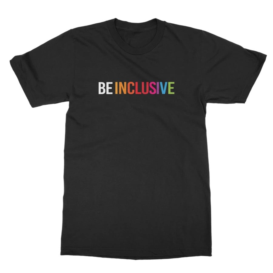 Be Inclusive T-shirt (Black)